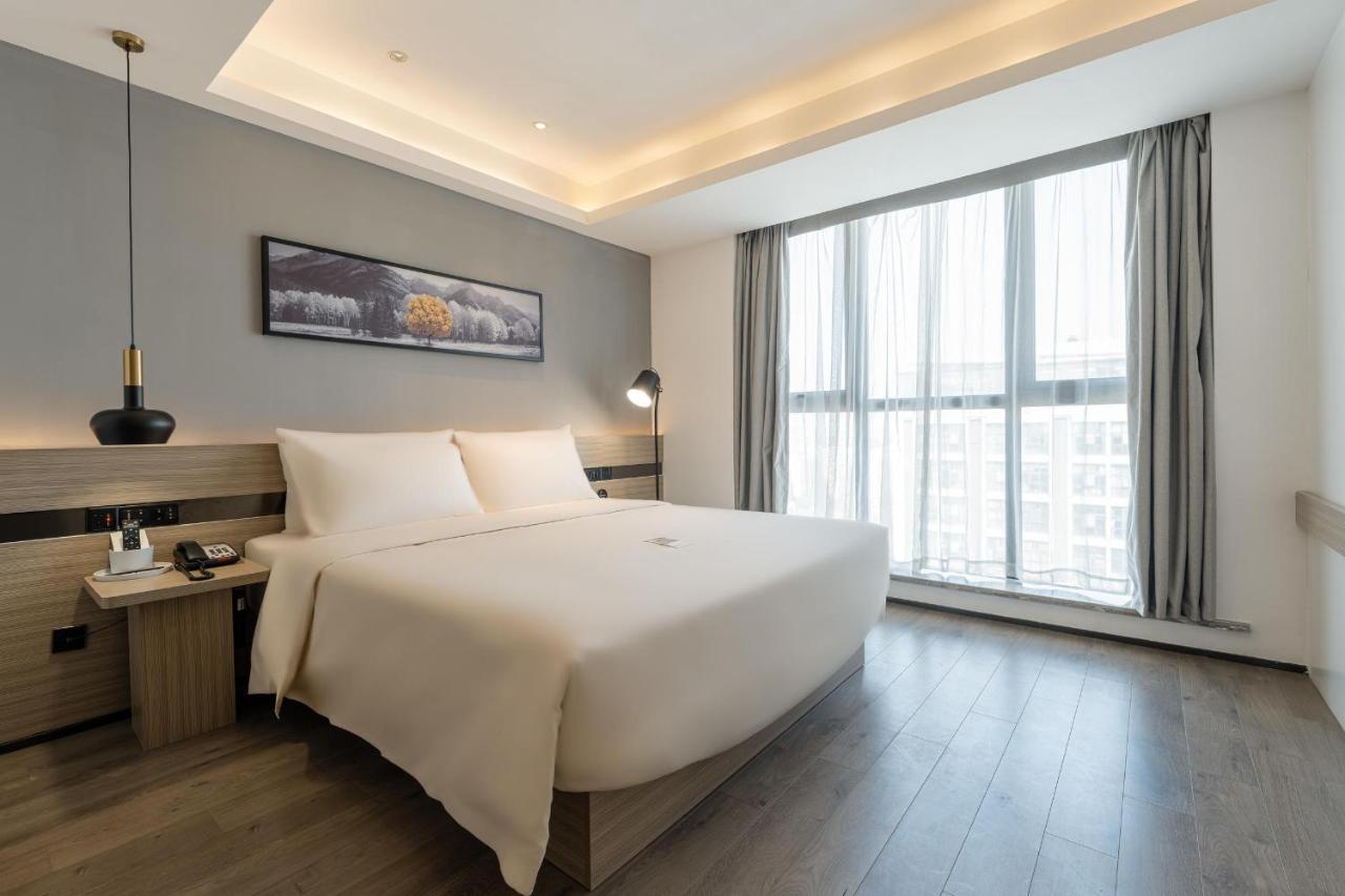 Atour Hotel Suzhou Railway Station North Square Bole Shi Bagian luar foto