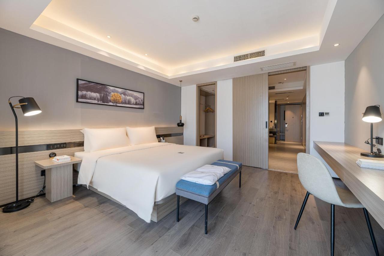 Atour Hotel Suzhou Railway Station North Square Bole Shi Bagian luar foto